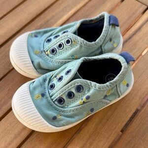 Cat & Jack Kids Pineapple Print Slip-On Shoes - Size 5